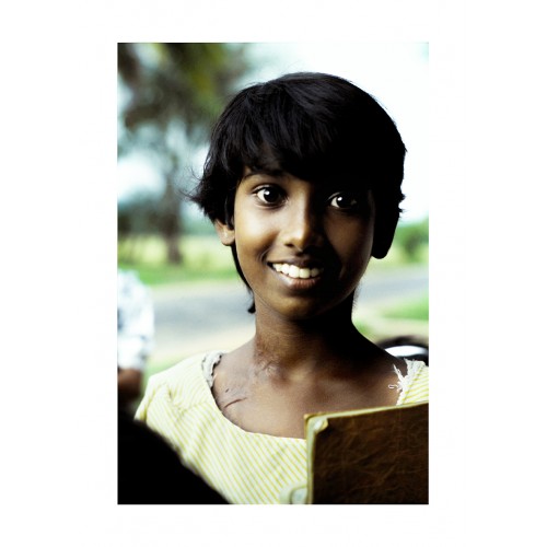 Portrait d'un enfant sri lankais