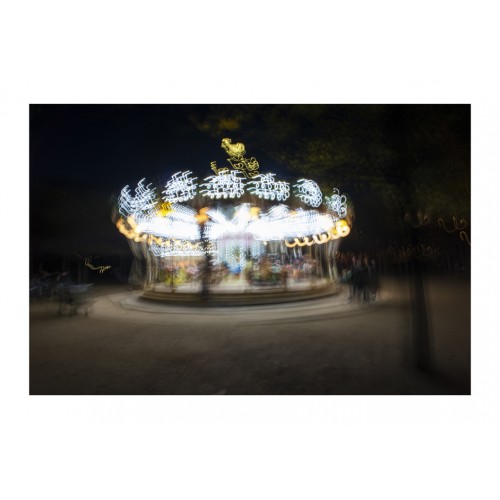 Variation 2 Marygoround in Tuileries, Paris'night