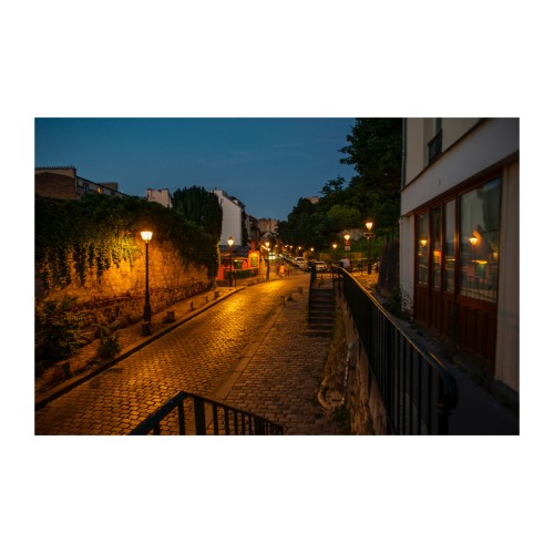 RUE ST VINCENT DE NUIT, MONTMARTRE,PARIS