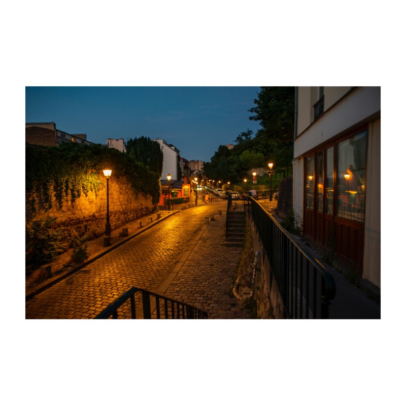 RUE ST VINCENT DE NUIT, MONTMARTRE,PARIS